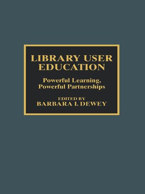 cover image of Library User Education
